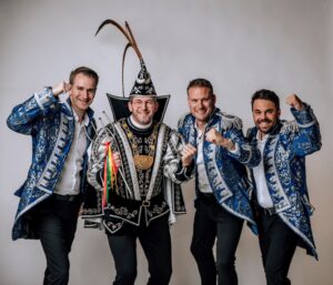 Geert Timmermans, Paul Rous, Twan Bongers en Bart Nevels